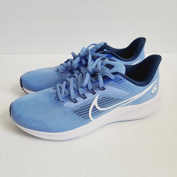 NEW Nike Air Zoom Pegasus 39 UNC Tar Running Shoes DR1967-400 Size 10 Blue